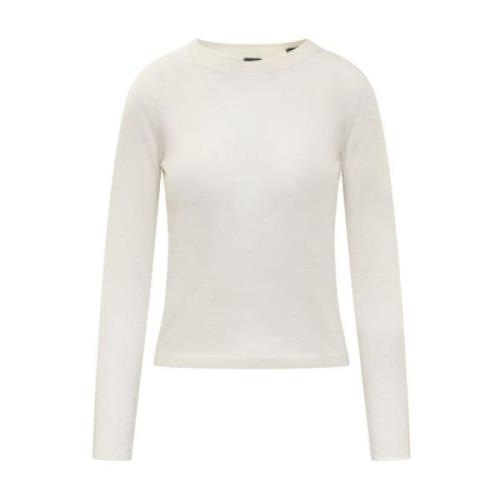 Pinko Stilfull Stickad Kollektion White, Dam