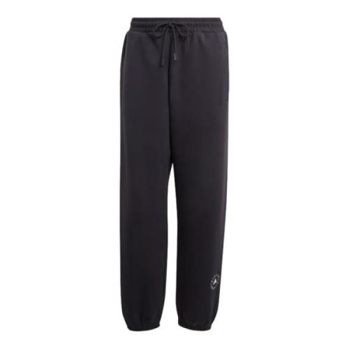 Adidas by Stella McCartney Avslappnade Sweatpants Black, Dam