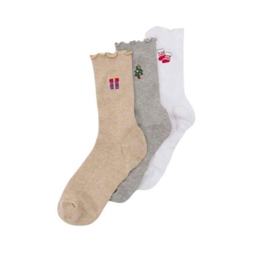 Only Fashionable Socks Line Multicolor, Dam