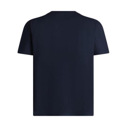 Etro Blå Paisley Print T-shirt Blue, Herr