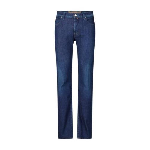 Jacob Cohën Tidlös Slim Fit Jeans Blue, Herr