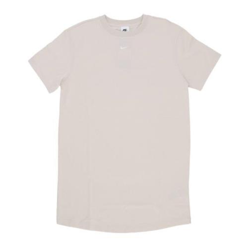 Nike Essential Tee Klänning Lt Orewood Brn/sail Beige, Dam