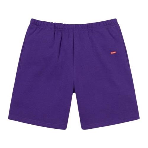 Supreme Lila Bomull Sweatshort Limited Edition Purple, Herr