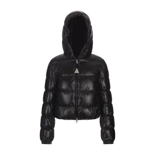 Moncler Svart Bayard Dunjacka Black, Dam