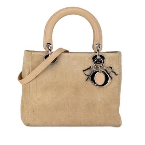 Dior Vintage Pre-owned Mocka dior-vskor Beige, Dam