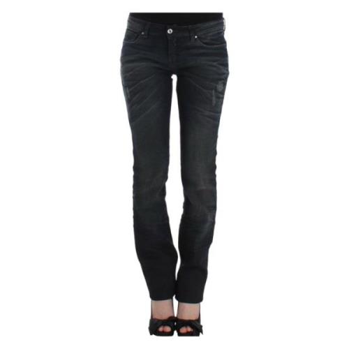 Costume National Chic Superskinny Denim Jeans Blue, Dam