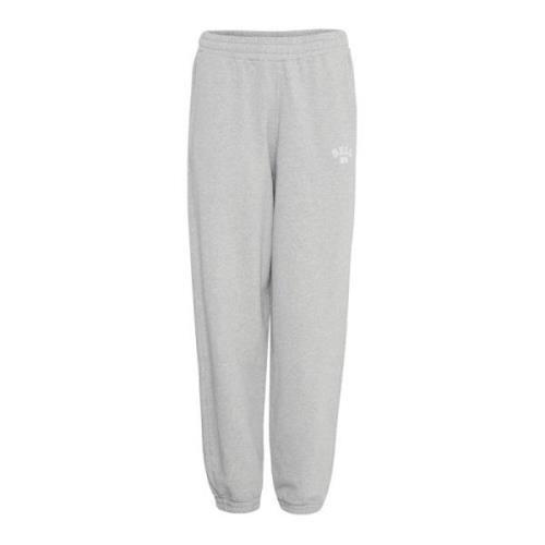 Ball Avslappnad Sweatpants Medium Grey Melange Gray, Dam