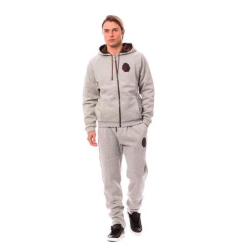 Billionaire Elegant grå bomulls sweatuit ensemble Gray, Dam