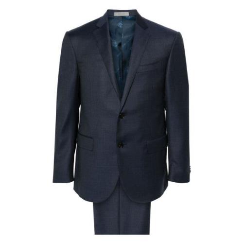 Corneliani Super 130s Ullkostym Blue, Herr