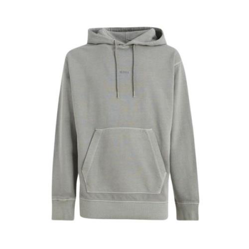 Hugo Boss Grå Hoodie Stiligt Komfort Gray, Herr