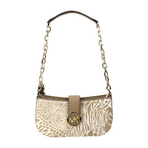 Michael Kors Kamel Crossbody Plnbok Multicolor, Dam