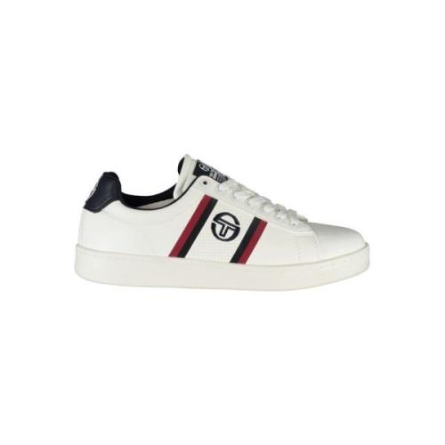 Sergio Tacchini Klassiska vita sneakers med kontrasterande accenter Wh...