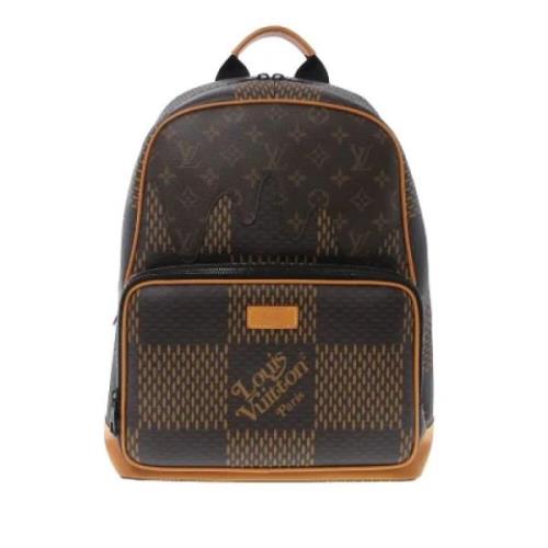 Louis Vuitton Vintage Pre-owned Canvas ryggsckar Brown, Dam