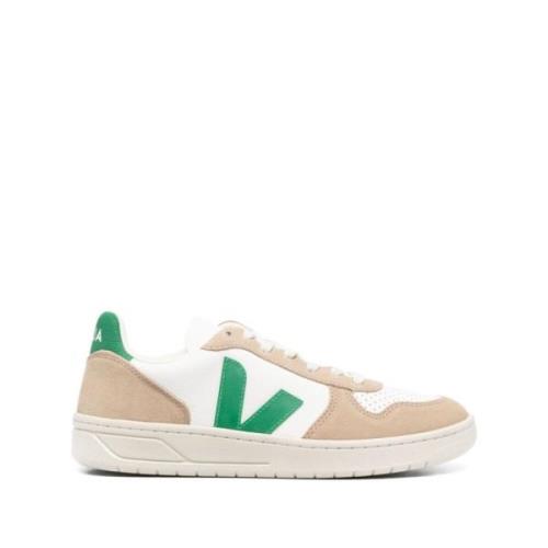 Veja Vita Läder V-10 Sneakers White, Herr