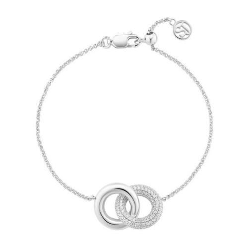 Sif Jakobs Jewellery Carrara Silverarmband med Zirkonia Gray, Dam