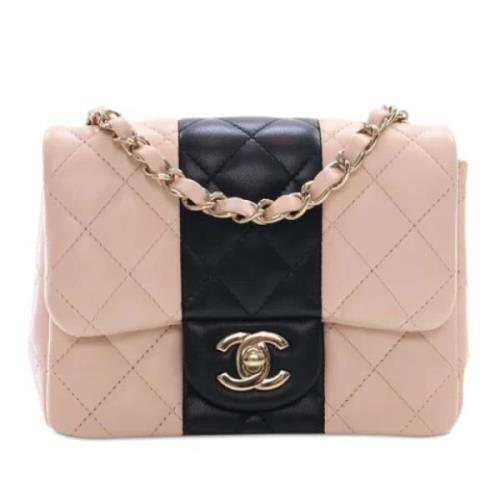 Chanel Vintage Pre-owned Laeder crossbodyvskor Pink, Dam