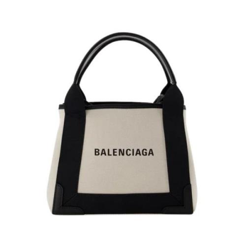 Balenciaga Tyg totevskor Beige, Dam