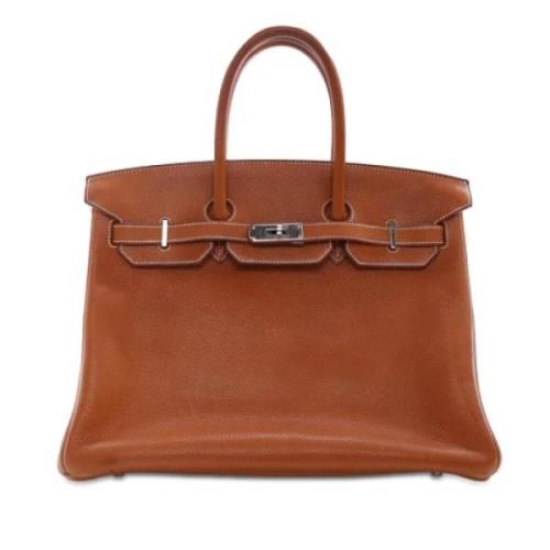 Hermès Vintage Pre-owned Laeder handvskor Brown, Dam