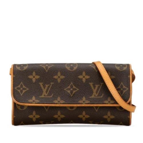 Louis Vuitton Vintage Pre-owned Canvas louis-vuitton-vskor Brown, Dam