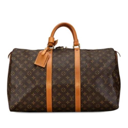 Louis Vuitton Vintage Pre-owned Canvas louis-vuitton-vskor Brown, Dam