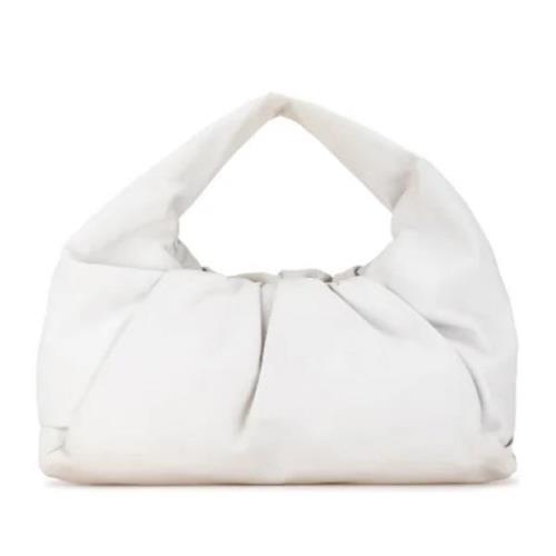 Bottega Veneta Vintage Pre-owned Laeder handvskor White, Dam