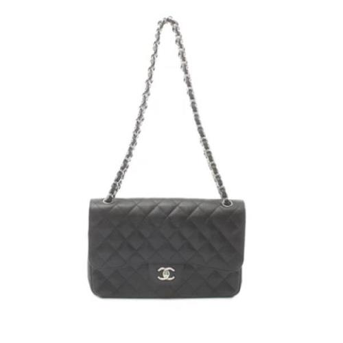 Chanel Vintage Pre-owned Laeder chanel-vskor Black, Dam