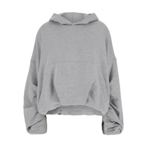 Dries Van Noten Grå Hoodie Sweaters Gray, Dam