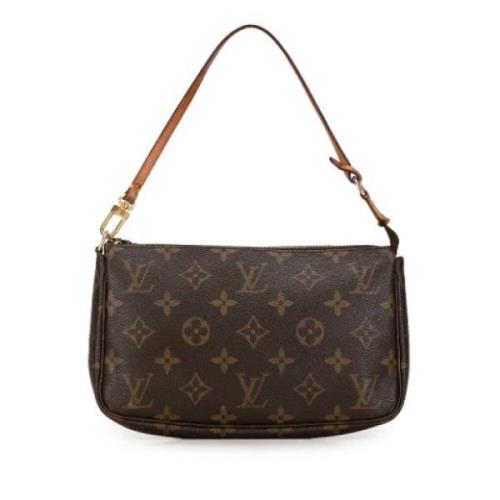 Louis Vuitton Vintage Pre-owned Canvas louis-vuitton-vskor Brown, Dam