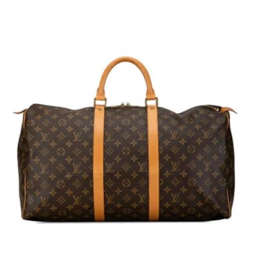 Louis Vuitton Vintage Pre-owned Canvas louis-vuitton-vskor Brown, Dam