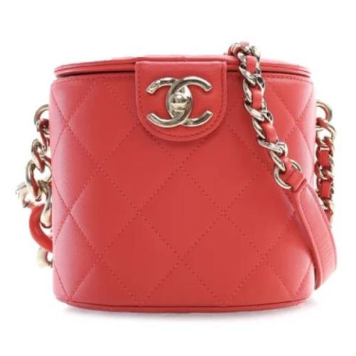 Chanel Vintage Pre-owned Laeder handvskor Orange, Dam