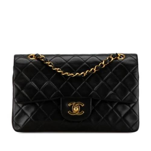 Chanel Vintage Pre-owned Laeder axelremsvskor Black, Dam