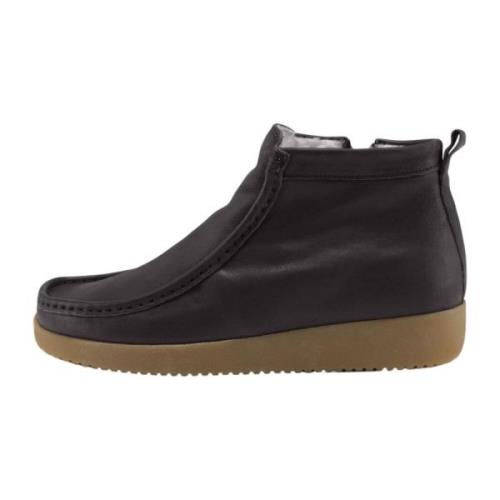 Nature Footwear Varmfodrad Stövel Nubuck Bison Brown, Dam