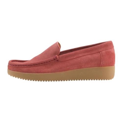 Nature Footwear Ruby Mocka Loafer Red, Dam