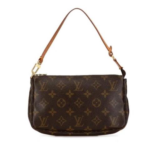 Louis Vuitton Vintage Pre-owned Canvas louis-vuitton-vskor Brown, Dam