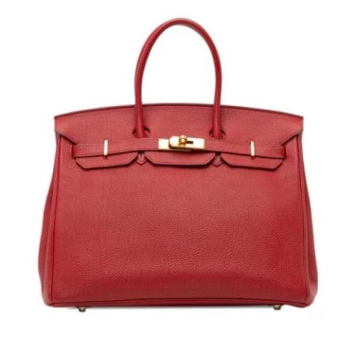 Hermès Vintage Pre-owned Laeder handvskor Red, Dam