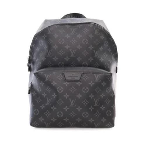 Louis Vuitton Vintage Pre-owned Canvas ryggsckar Black, Dam