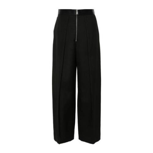 Khaite Svart Marine Pant Byxor Black, Dam