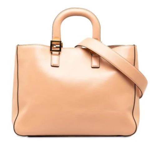 Fendi Vintage Pre-owned Laeder fendi-vskor Pink, Dam