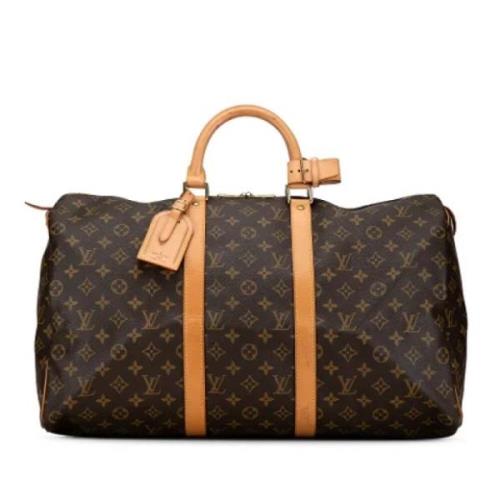 Louis Vuitton Vintage Pre-owned Canvas louis-vuitton-vskor Brown, Dam