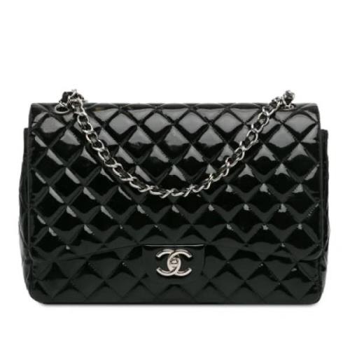 Chanel Vintage Pre-owned Laeder chanel-vskor Black, Dam