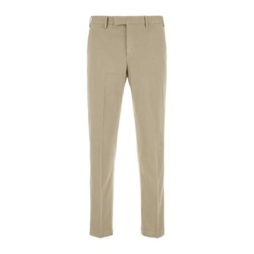 PT Torino Stretch Bomullsblandning Sand Pant Beige, Herr