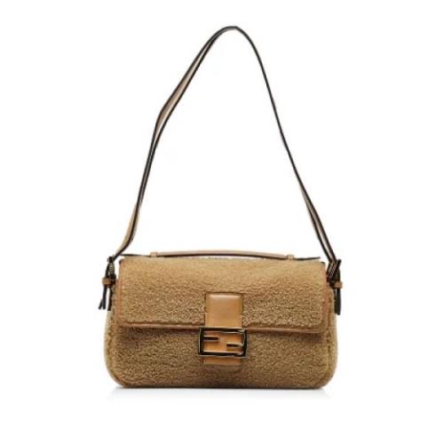 Fendi Vintage Pre-owned Canvas fendi-vskor Brown, Dam