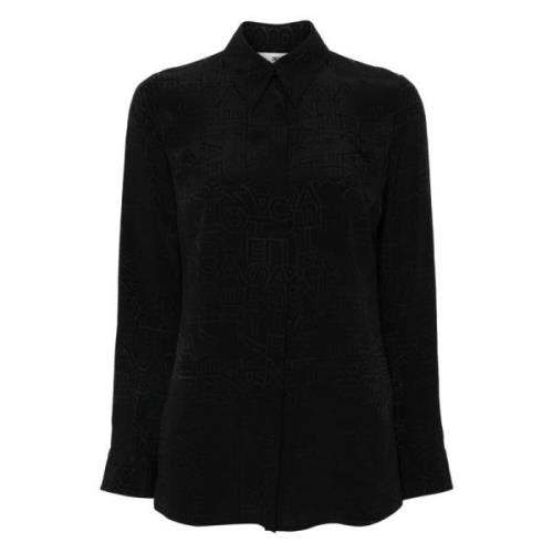 Elisabetta Franchi Svart Skjorta 110 Black, Dam