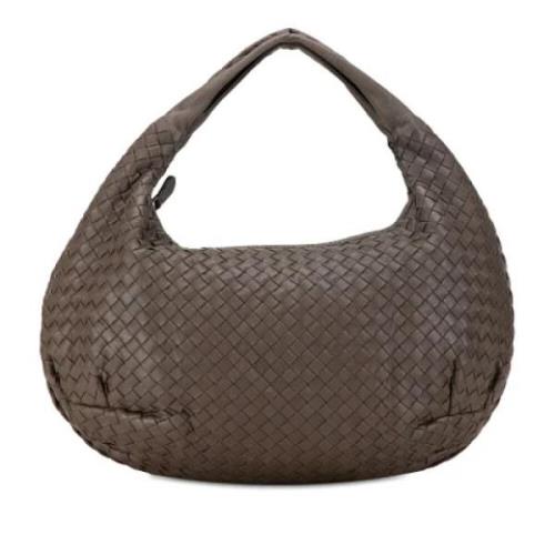 Bottega Veneta Vintage Pre-owned Laeder handvskor Brown, Dam