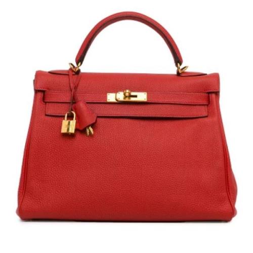 Hermès Vintage Pre-owned Laeder handvskor Red, Dam