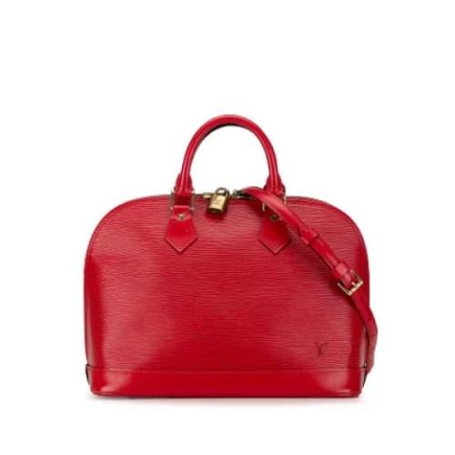 Louis Vuitton Vintage Pre-owned Laeder louis-vuitton-vskor Red, Dam