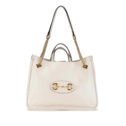 Gucci Vintage Pre-owned Laeder gucci-vskor White, Dam