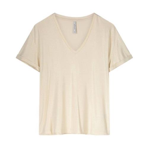 Summum Woman T-Shirts Beige, Dam