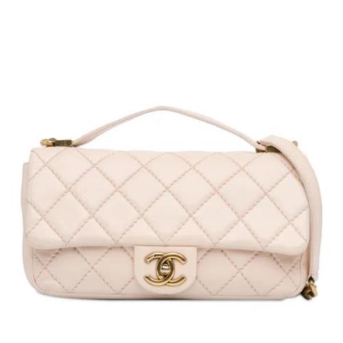 Chanel Vintage Pre-owned Laeder chanel-vskor Pink, Dam