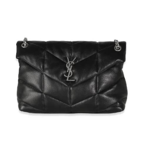 Yves Saint Laurent Vintage Pre-owned Laeder saint-laurent-vskor Black,...